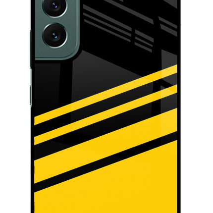 Yellow Shades Samsung S22 Glass Case