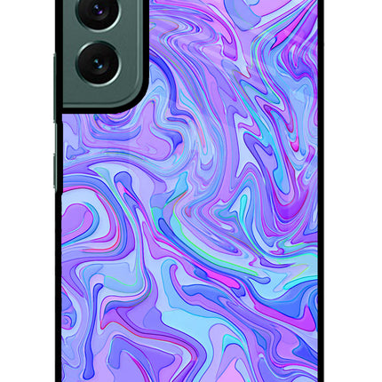 Glitter Samsung S22 Glass Case