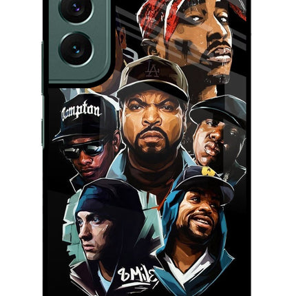 Rappers Samsung S22 Glass Case