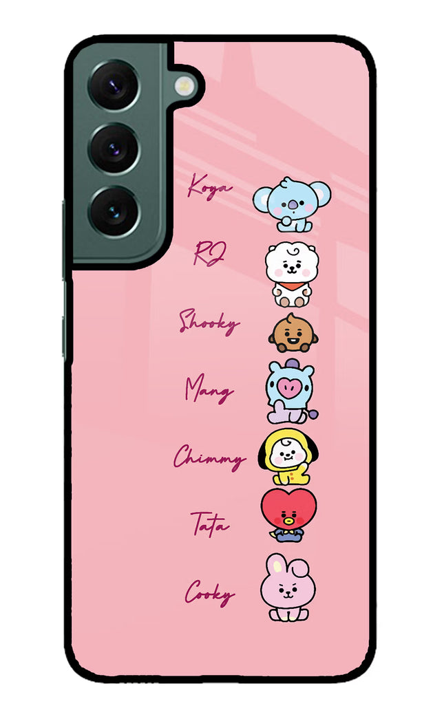 BTS names Samsung S22 Glass Case