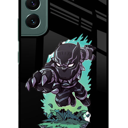 Black Panther Samsung S22 Glass Case