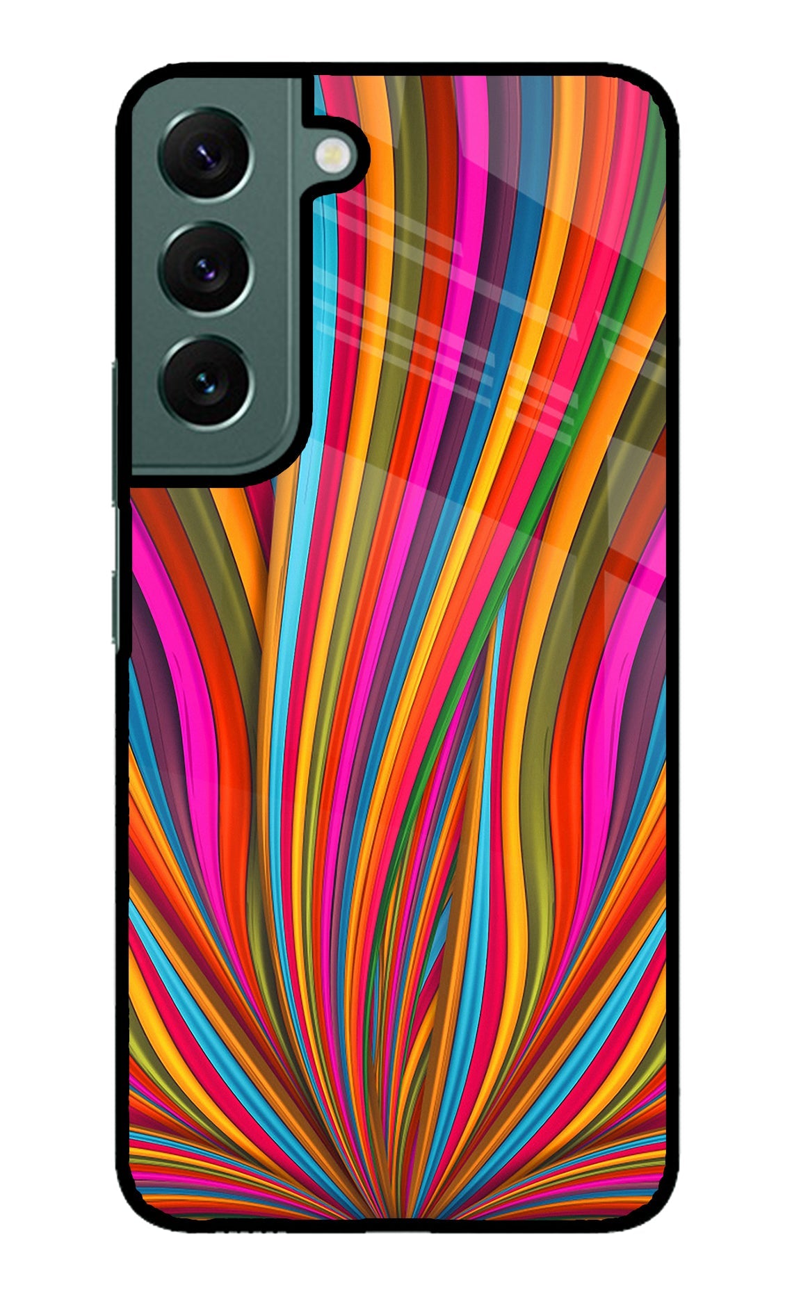 Trippy Wavy Samsung S22 Back Cover