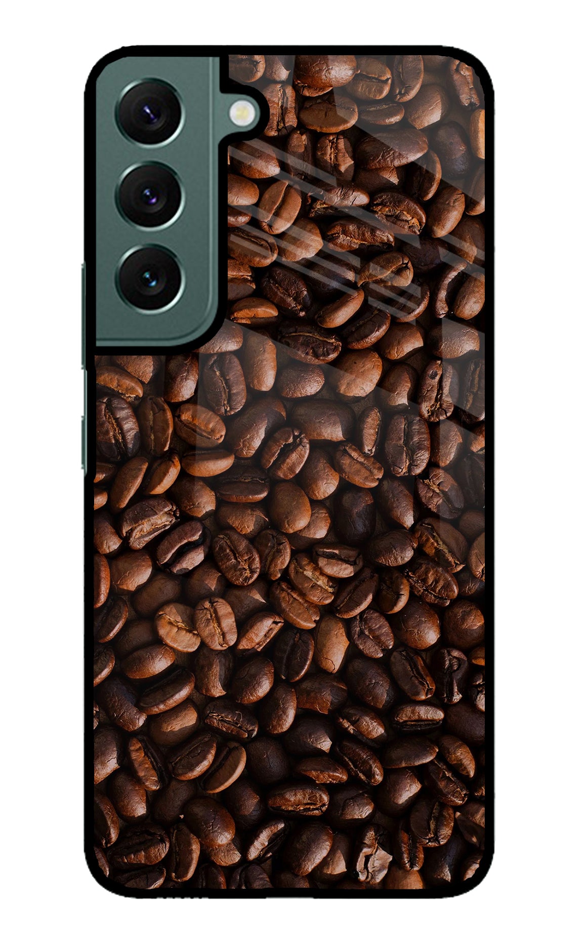 Coffee Beans Samsung S22 Glass Case