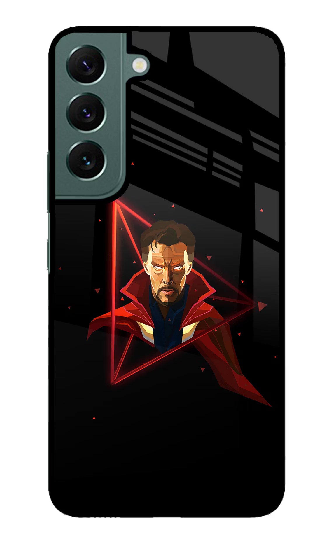 Doctor Ordinary Samsung S22 Glass Case Back Cover by Casekaro