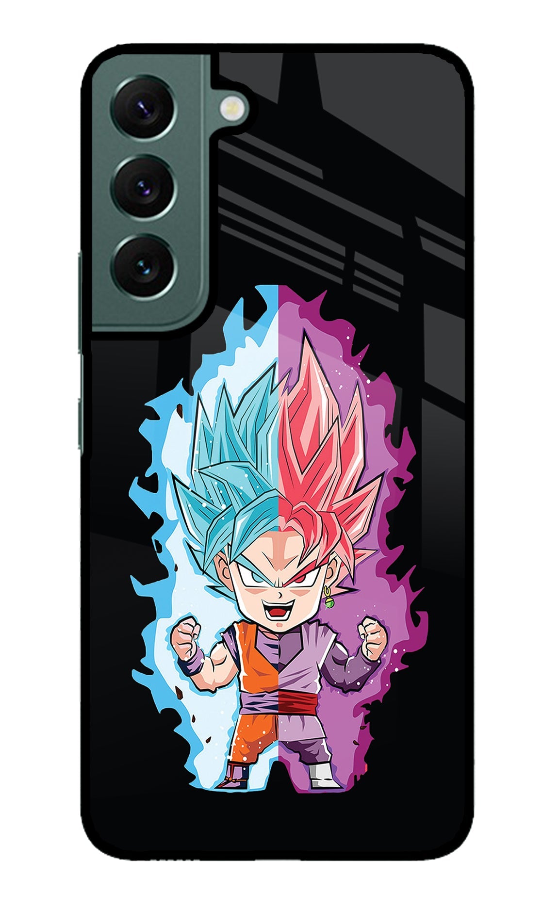 Chota Goku Samsung S22 Glass Case