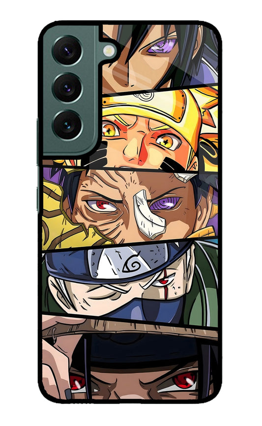 Naruto Character Samsung S22 Glass Case