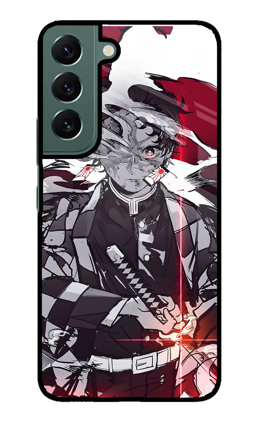 Demon Slayer Samsung S22 Glass Case