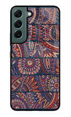 African Culture Design Samsung S22 Glass Case