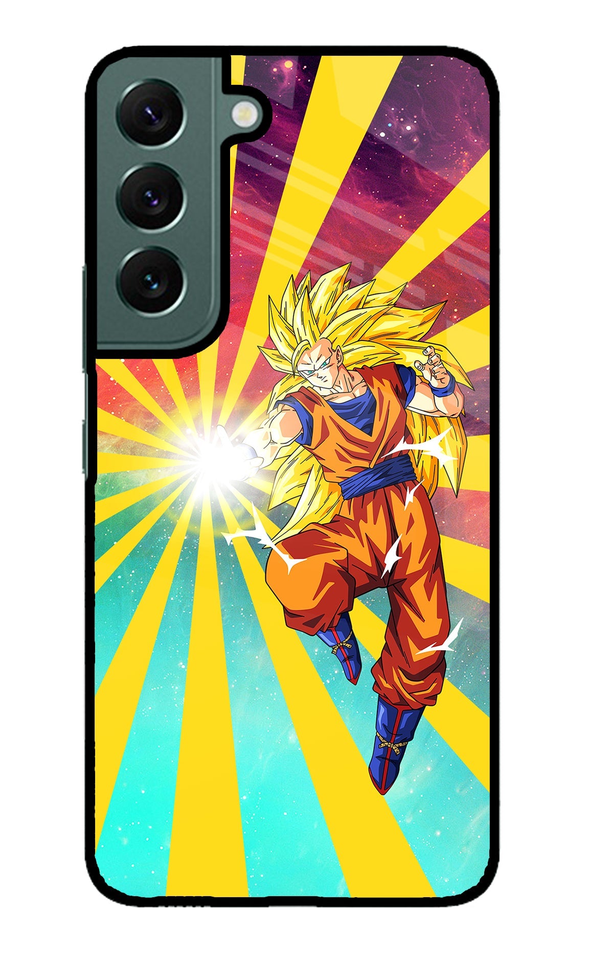 Goku Super Saiyan Samsung S22 Glass Case