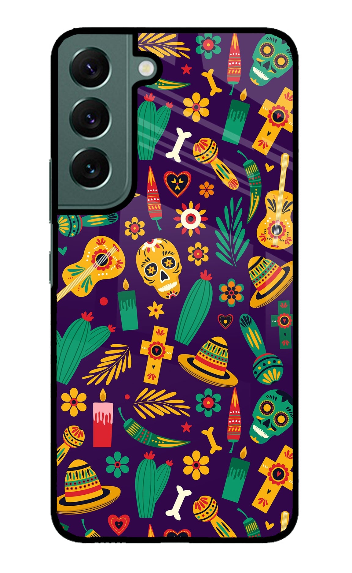 Mexican Artwork Samsung S22 Back Cover