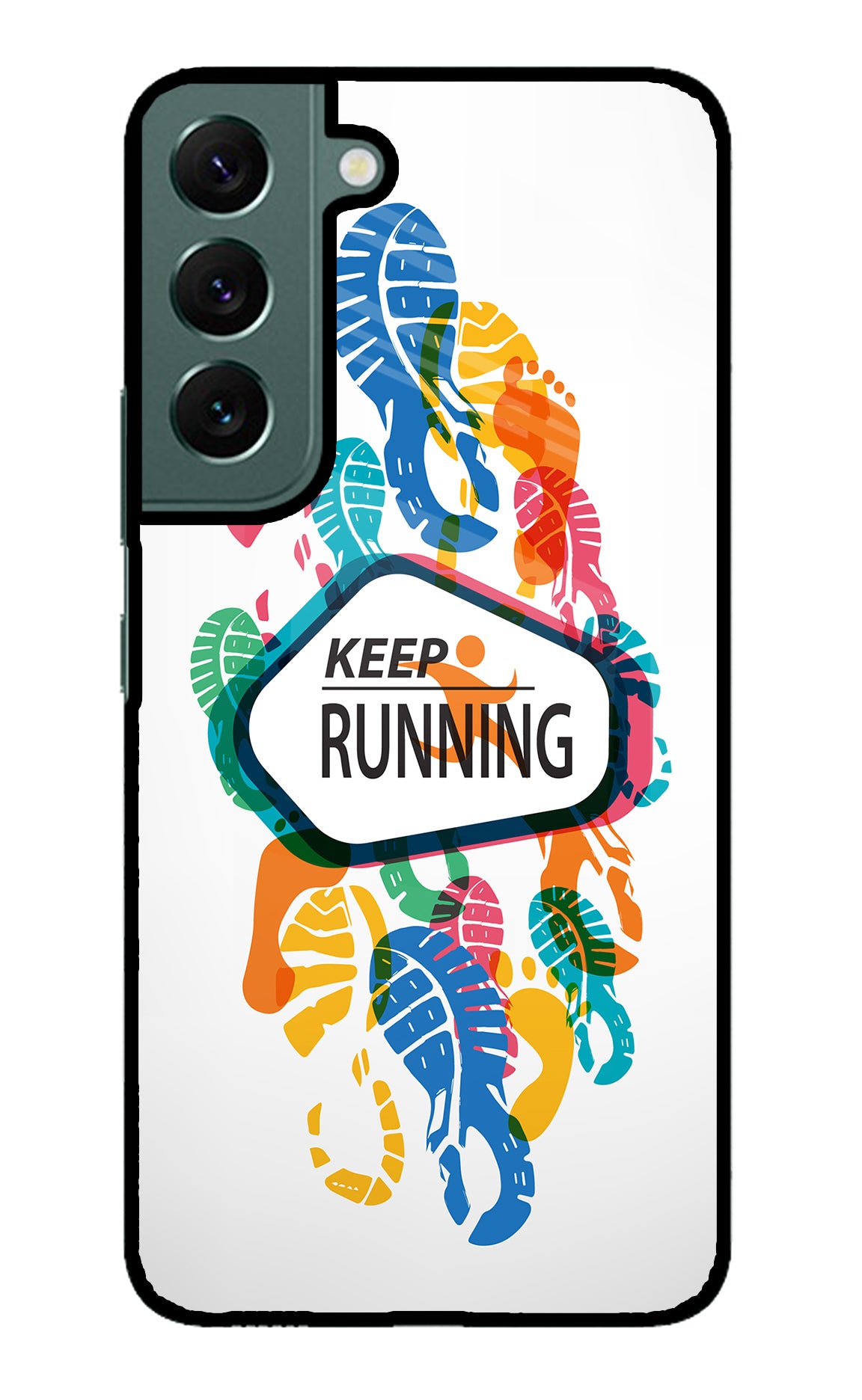 Keep Running Samsung S22 Back Cover