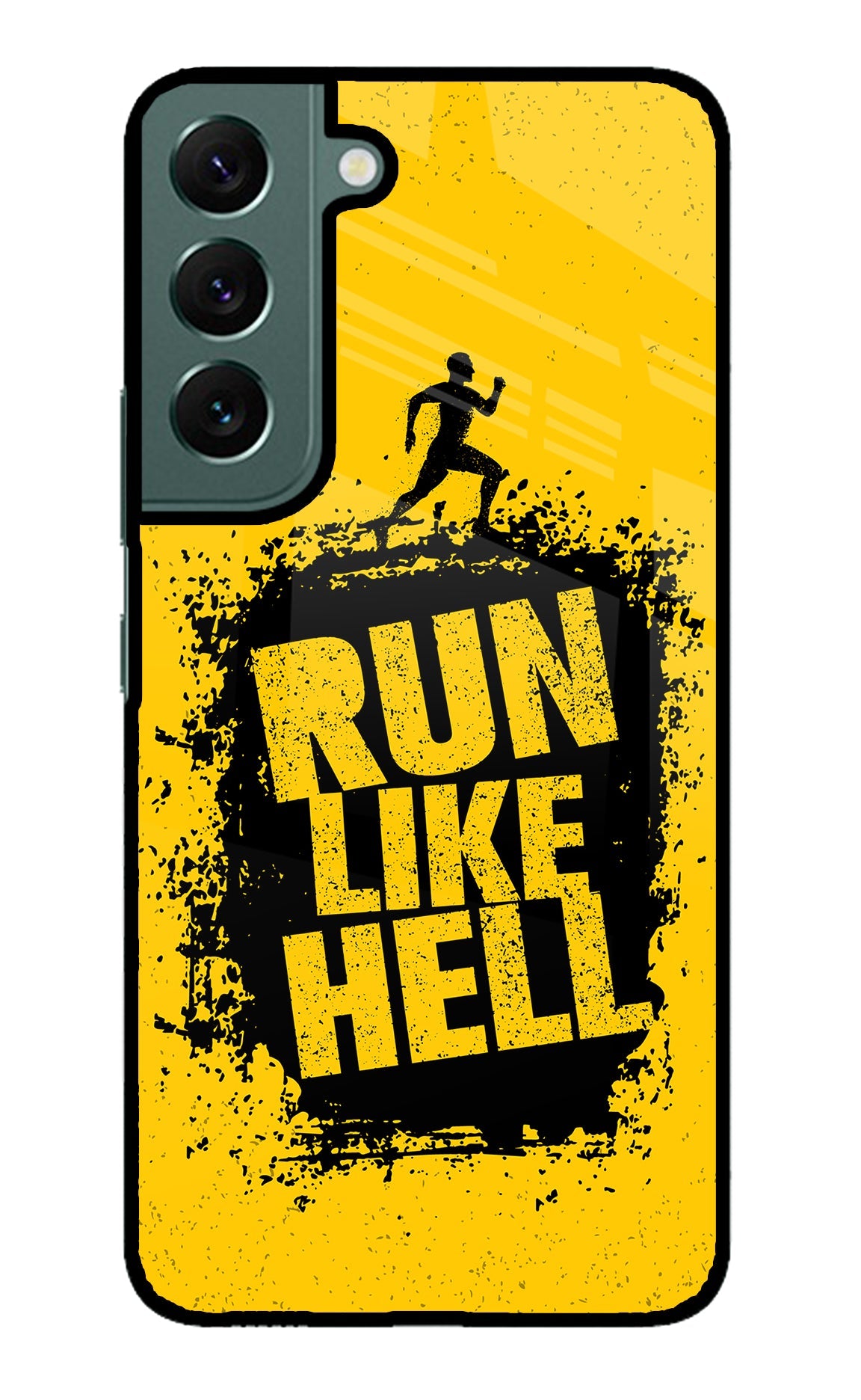 Run Like Hell Samsung S22 Back Cover