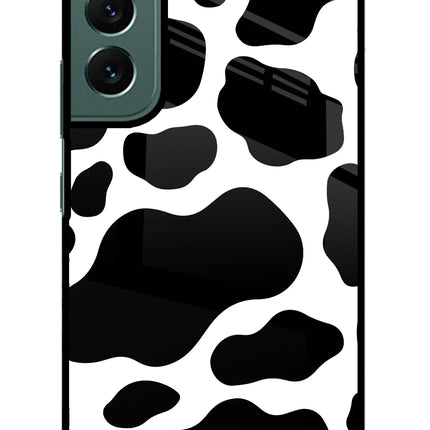 Cow Spots Samsung S22 Glass Case