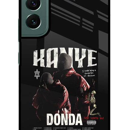 Donda Kanye West Samsung S22 Glass Case