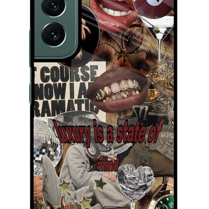 Luxury Samsung S22 Glass Case