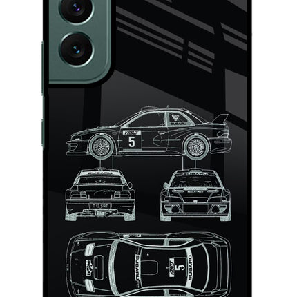 WRC'99 Samsung S22 Glass Case