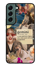 Gemini Zodiac Samsung S22 Glass Case