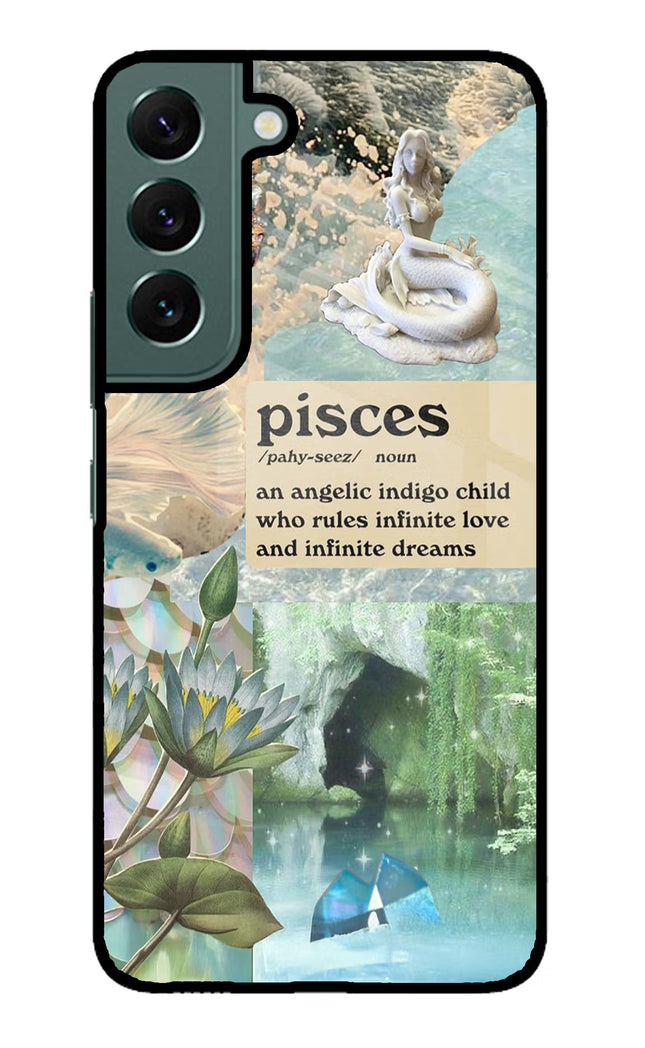 Pisces Zodiac Samsung S22 Glass Case