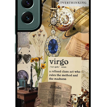 Virgo Zodiac Samsung S22 Glass Case