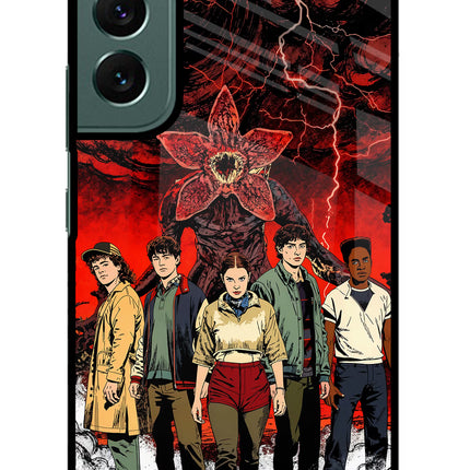Ordinary Things Characters Samsung S22 Glass Case