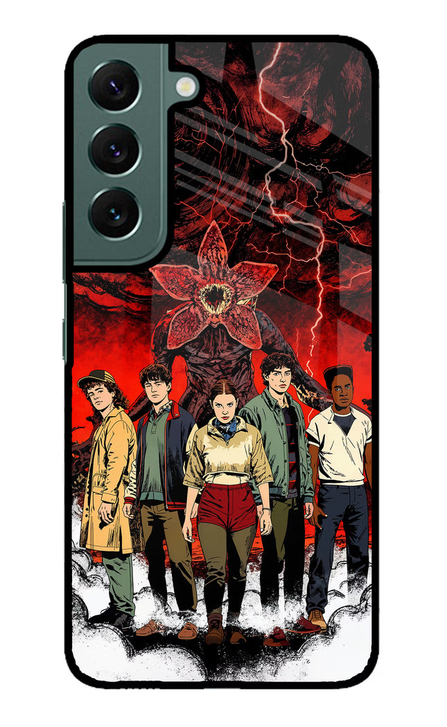 Ordinary Things Characters Samsung S22 Glass Case