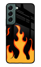 Fired Up – Black Samsung S22 Glass Case