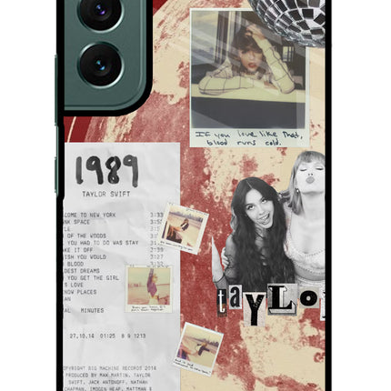 Taylor Swift Samsung S22 Glass Case