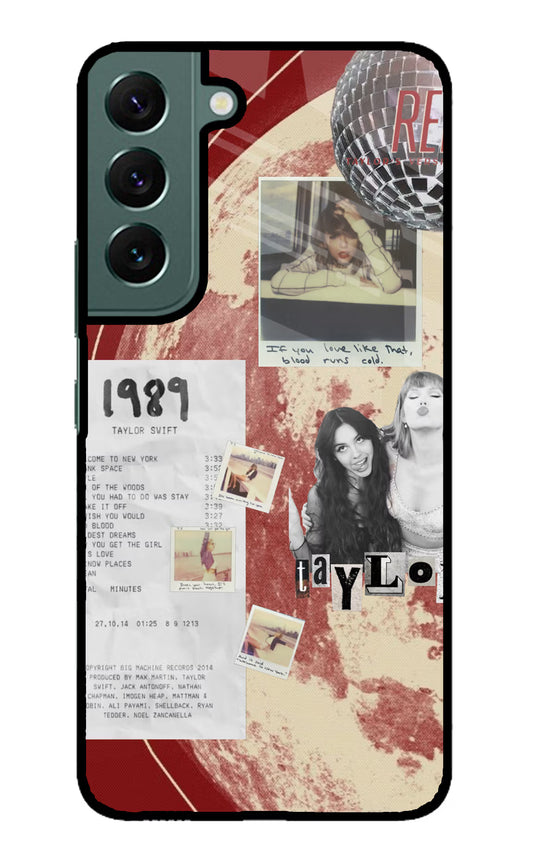 Taylor Swift Samsung S22 Glass Case