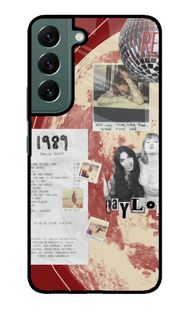 Taylor Swift Samsung S22 Glass Case