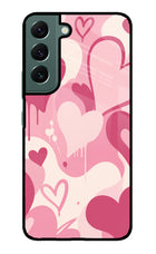 Hearty case Samsung S22 Glass Case