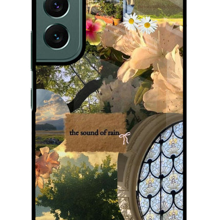 Rain Samsung S22 Glass Case