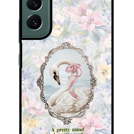 Pretty Mind Pretty Soul Samsung S22 Glass Case
