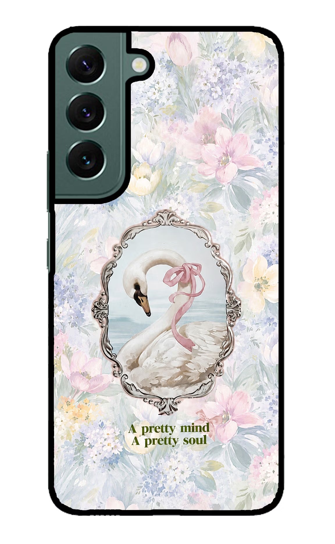 Pretty Mind Pretty Soul Samsung S22 Glass Case