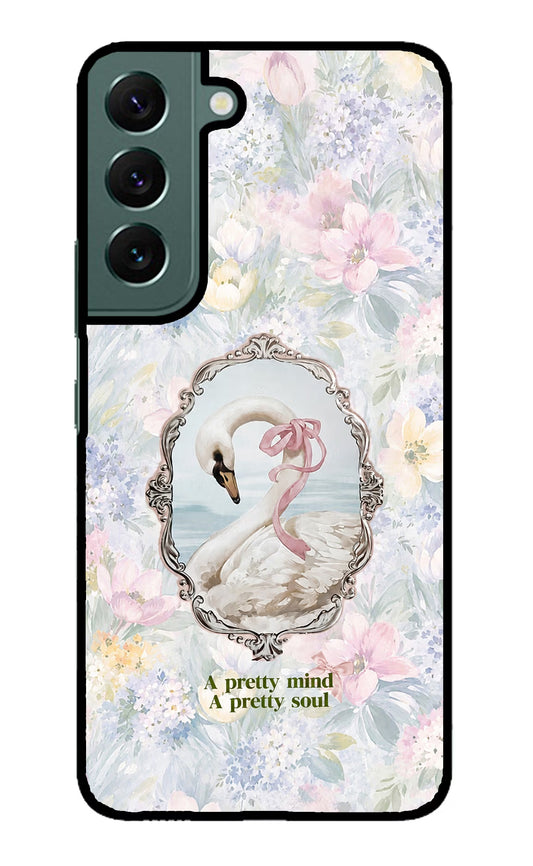 Pretty Mind Pretty Soul Samsung S22 Glass Case