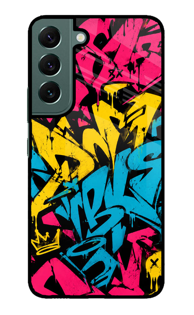 Graffiti Vibe Samsung S22 Glass Case