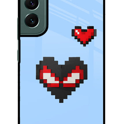 Peter Heart Samsung S22 Glass Case