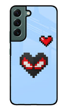 Peter Heart Samsung S22 Glass Case