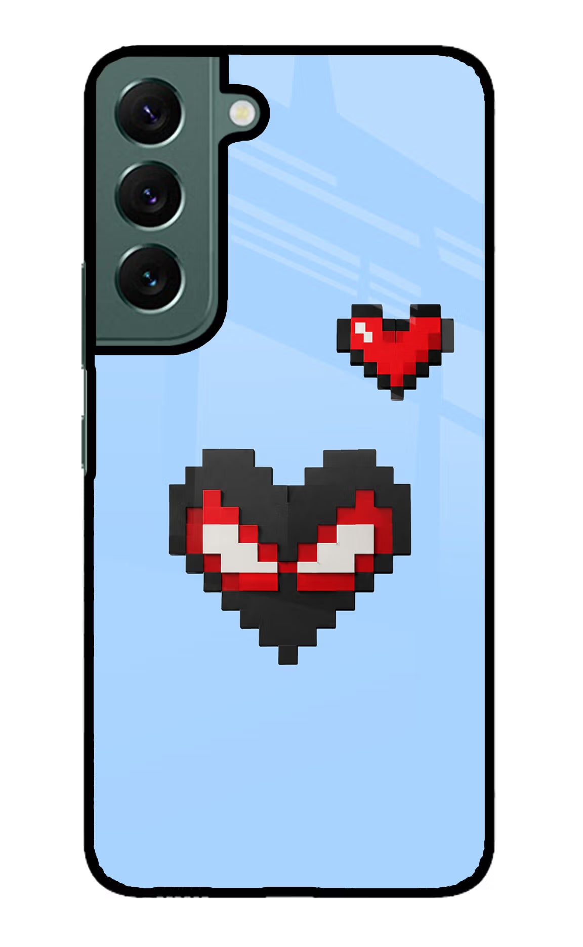 Peter Heart Samsung S22 Glass Case