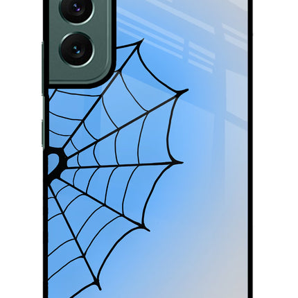 Blue Web Samsung S22 Glass Case