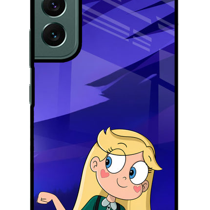 Star Glow Samsung S22 Glass Case