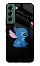 Stitch Crush Samsung S22 Glass Case