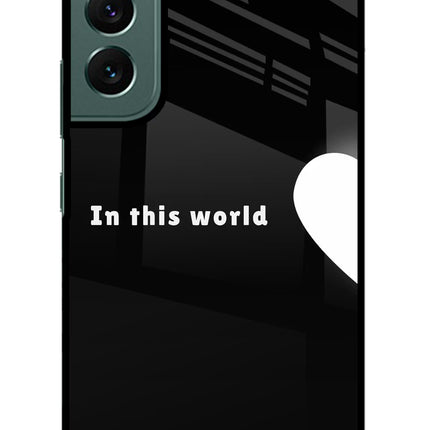 This World Samsung S22 Glass Case