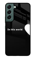 This World Samsung S22 Glass Case