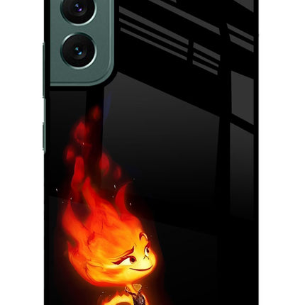 Ember Flame Samsung S22 Glass Case