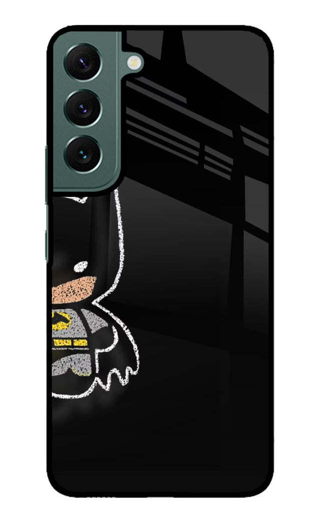 Bat Kitty Samsung S22 Glass Case