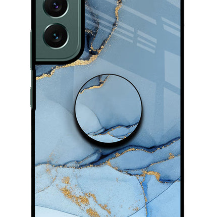 Blue Marble Samsung S22 Glass Case