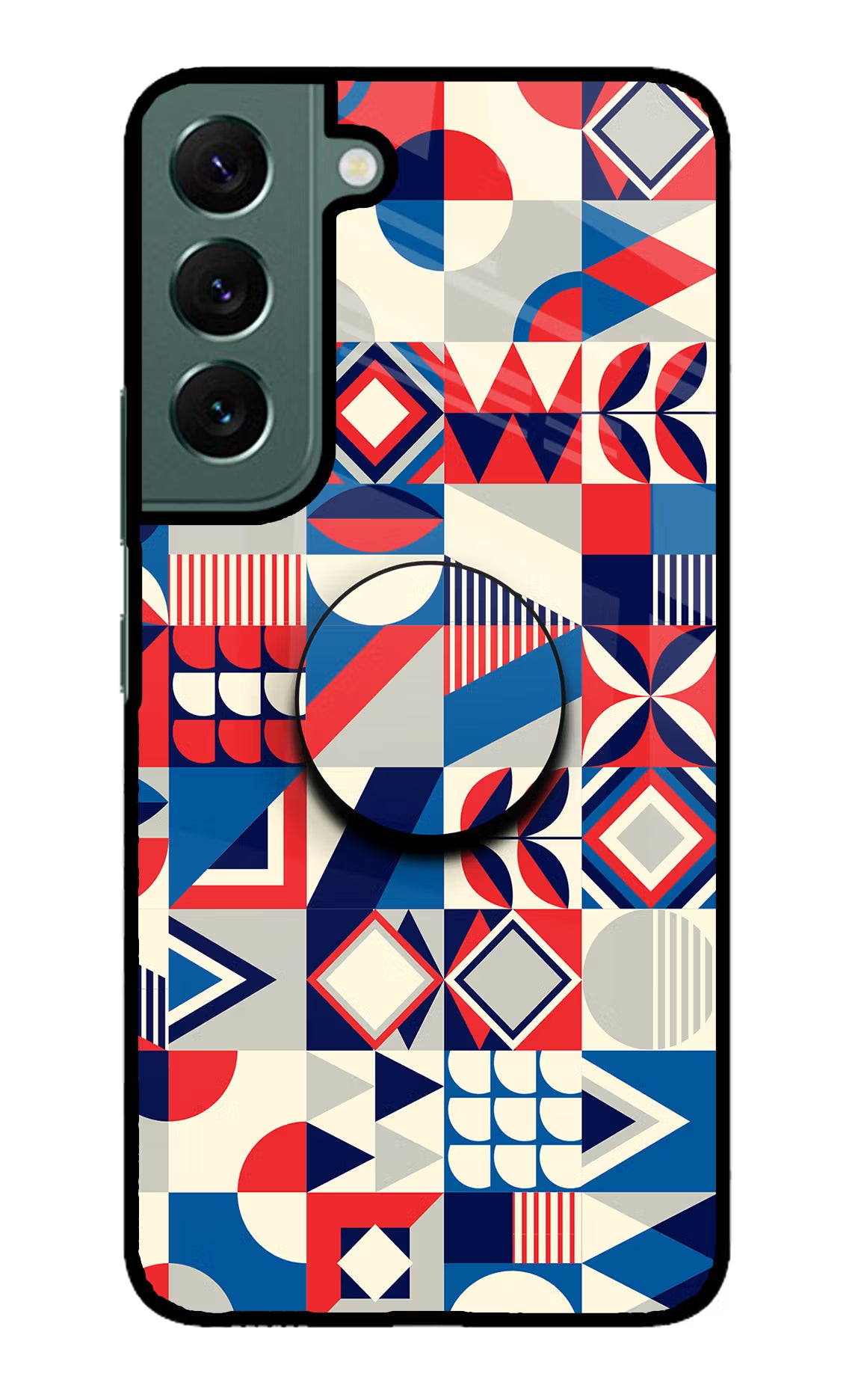 Colorful Pattern Samsung S22 Pop Case by Casekaro