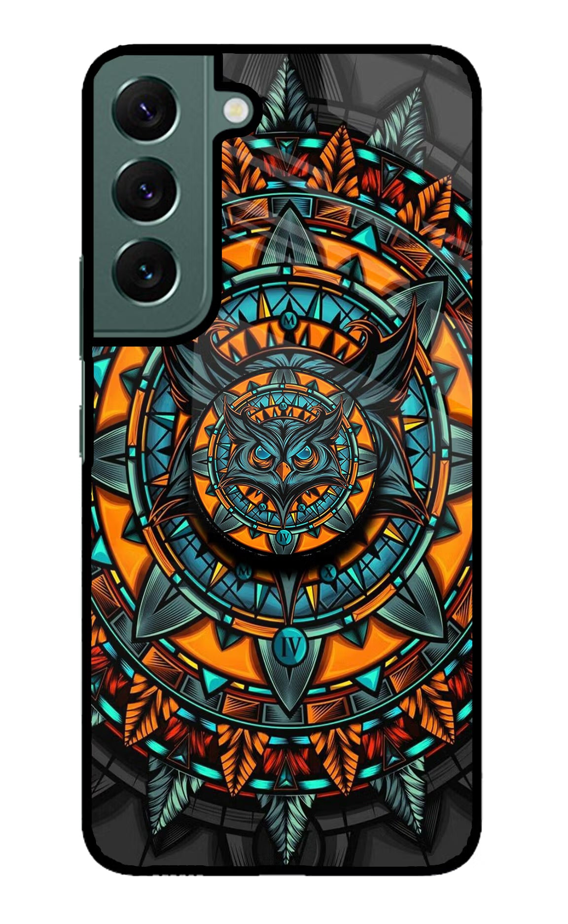 Angry Owl Samsung S22 Glass Case