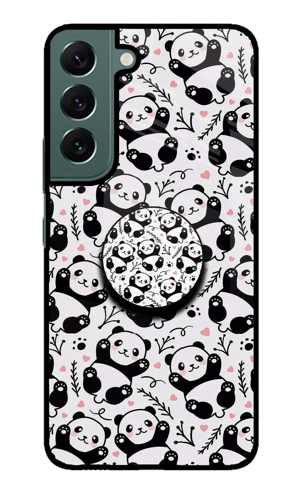 Cute Panda Samsung S22 Pop Case