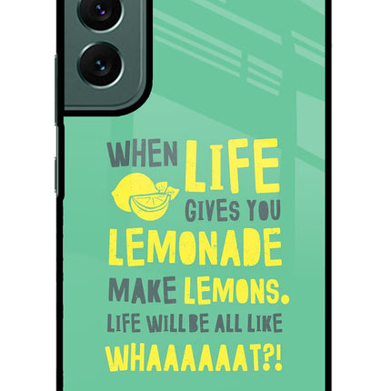 Quote Samsung S22 Plus Glass Case